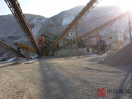 河南卫辉时产100吨石料机制砂生产线