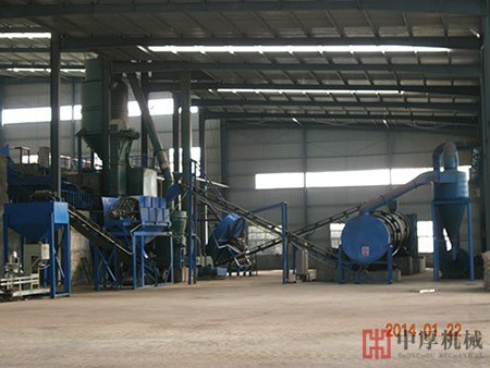 河南登封中国矿物质土壤改良生产线