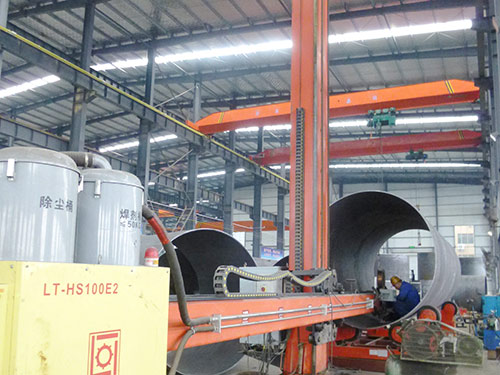 郑州中厚机械先进大型自动焊结机