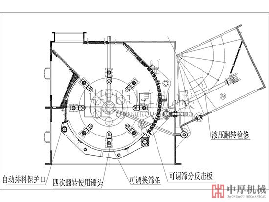 液压制沙机结构图