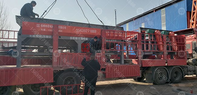 广西崇左市江州区预分选铝土矿滚轴筛发货