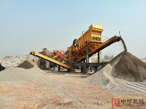 建筑垃圾资源化利用强助攻:移动破碎站